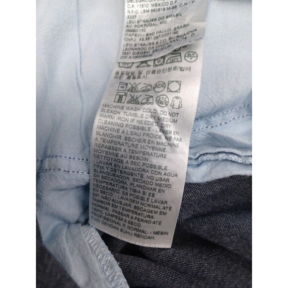 Womens Levi’s 512 Perfectly Shaping Skinny Leg Stretchy Denim Jeans 24W - Picture 6 of 6